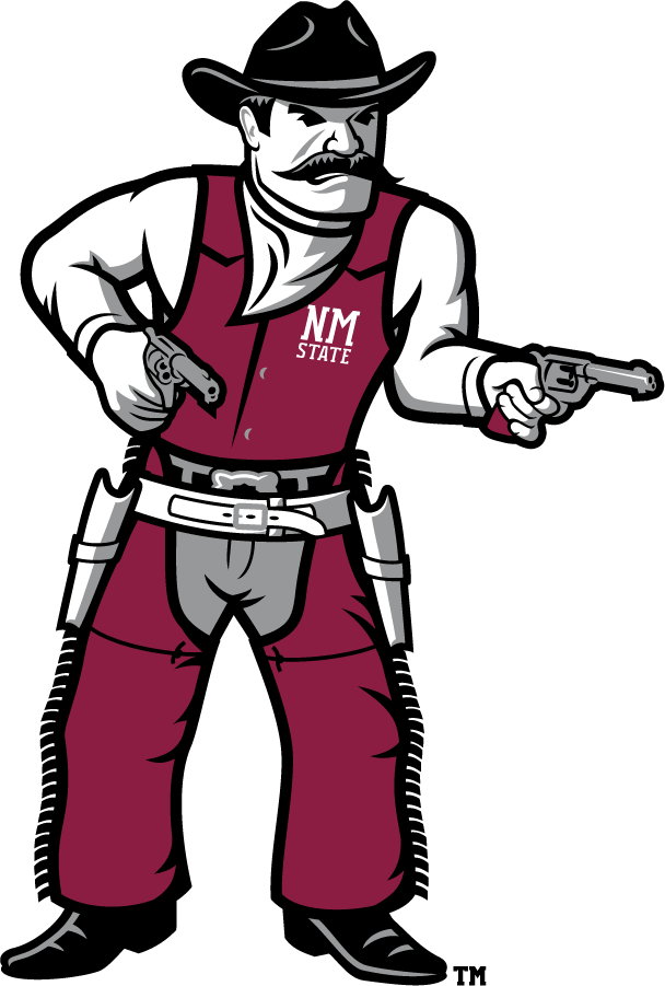 New Mexico State Aggies 2006-2011 Secondary Logo diy DTF decal sticker